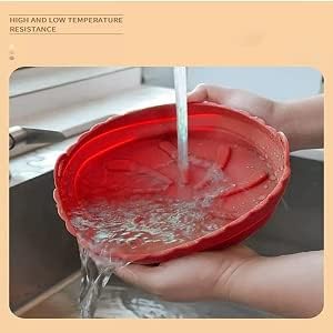 Miniatura 4 de Revestimientos de silicona para freidora de aire  Forros de silicona resistentes al calor  Forros antiadherentes seguros para alimentos para cesta