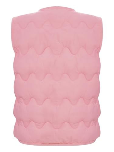 Girls Toddlers Quilted Puffer Vest Lightweight Warm Sleeveless Button Down Jacket Winter Outerwear Waistcoat4