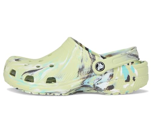 Image of Crocs Unisex-Child Classic Watercolor Marbled Clog