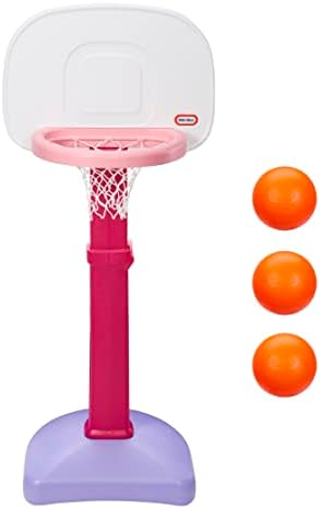 Little Tikes Easy Score Basketball Set, Pink- Amazon Exclusive