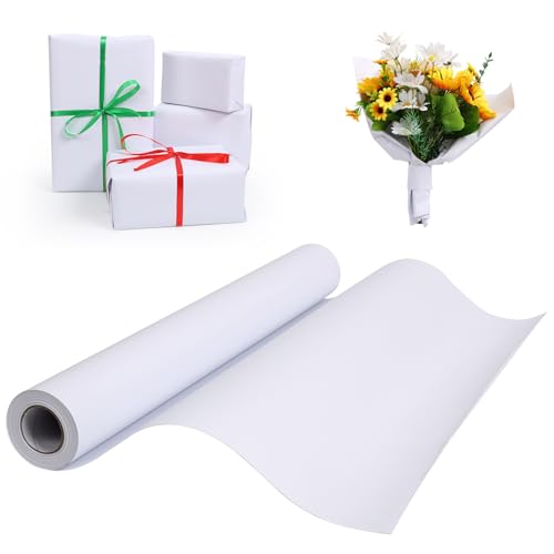 Catálogo de Papel de estraza al mejor precio. 44 Rollo de Papel Kraft, 38CMx10M Papel Kraft, Ecológico y Biodegradable, Ideal para Embalaje de Regalos, Papel para Tablones de Anuncios, Artículos de Manualidades y Embalaje de...