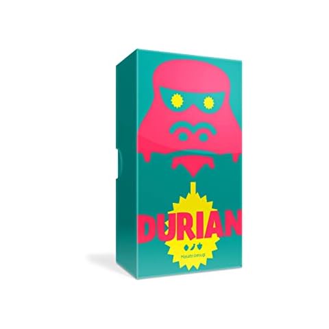 Oink Games "Durian • Speedy Strategy Board Games For 2-7 Players • Practise Your Bidding & Bluffing • Best Family Games For 7 Year Olds + Cover