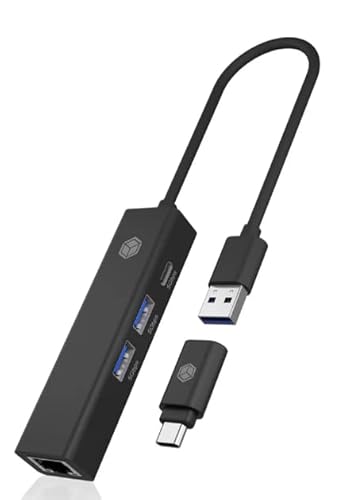 Icybox Hub A 4 Porte Con Porta Usb 3.2 Gen 1 Type-A O Type-C®