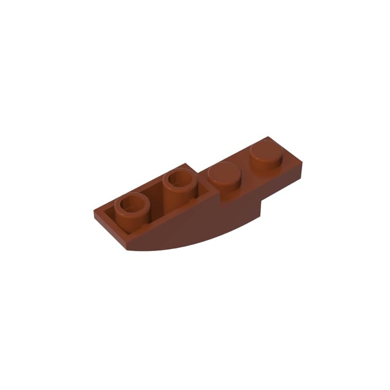 XYEIUGO 13547 Arched Brick Slope Curved 4x1 Inverted, 50 PCS โ image 1
