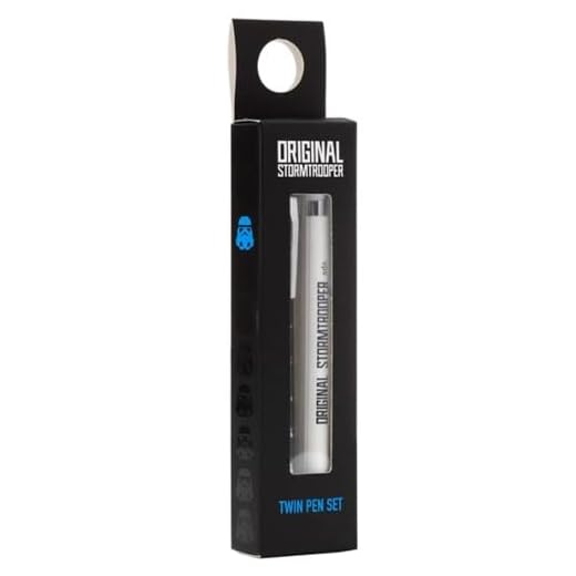 Puckator Doble estilo imperial: juego de 2 bolígrafos Stormtrooper con licencia oficial