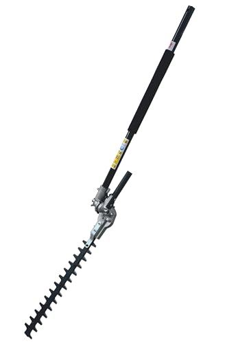Hedge Trimmer Attachment fits for ego\'s Extension Pole Saw PSA1000 Powerhead, Trimmer Head PH1400 and Lithium-ion Multi Head System Replace NO. HTA2000 (Black)