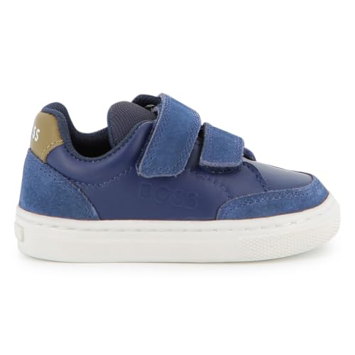 Image of BOSS J52826 Trainers UK 3K Blue