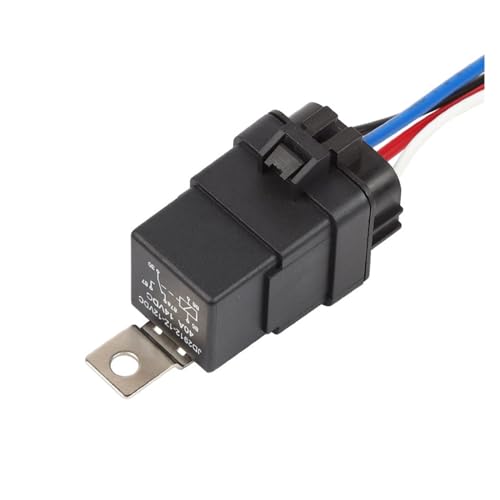 Zócalo de relé automotriz estanco 40A con conector de cinco pines 2