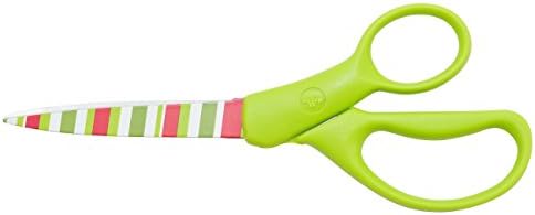 Westcott 8" Holidazed Scissors - Decorative Straight Blade Scissors With Red Handle & Dots - View #7