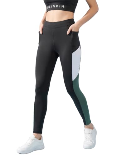 Image of BLINKIN Stretchable Gym Pants for Women Workout : The Ultimate Yoga Pants for Women's | Gym Track Pants for Woman with Side Pockets(1671)