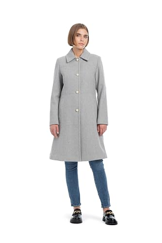 kate spade new york Women's Single Breasted Soft Wool Blend Mid-Length Walker Coat2