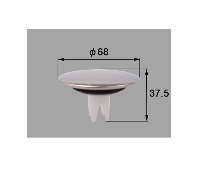 Amazon.co.jp: LIXIL INAX Push One-Way Drain Plug Sealed Lid