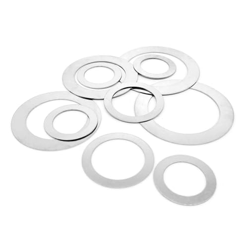 20/100  M8 M9 M10 M12 M13 M14 M15 304 XeX|^bV[^KXPbgV(20pcs M10x20xThick,Thick 0.1mm)
