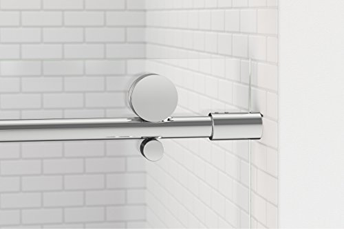 Basco Vina-935-59Clpm Vinesse Rolling Door Shower Door & Panel, Chrome #TOP3