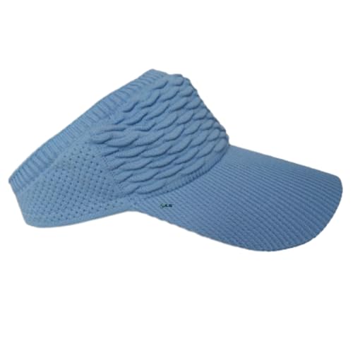 Viseira Esportiva Feminina De Caminhada Fitnes Praia Verão (Azul)