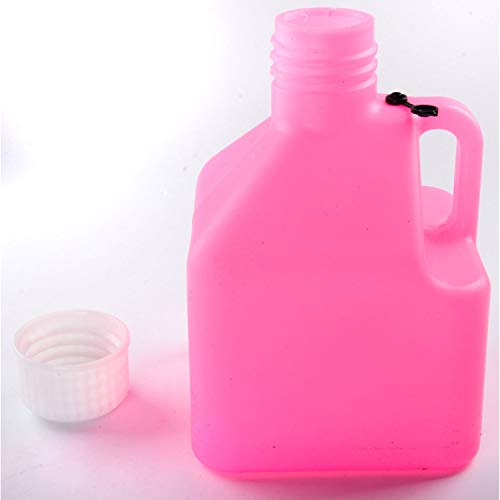 JEGS 80264 Square 2.5 Gallon Jug Pink - Thumbnail 4