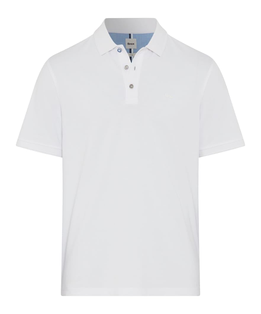 BRAX Herren Style Pete Hi-Flex Pique Pima Cotton Basic Polohemd