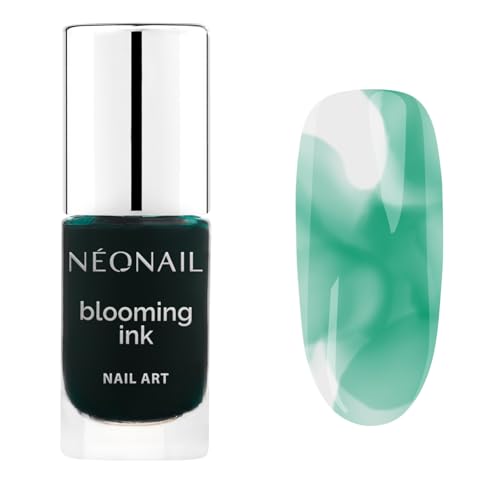 NÉONAIL UV Nagellack Blooming Ink 7,2 ml - Grün - Tinte Aquarell - Nail Art - Nails - Nageldesign Watercolor Ink Nail