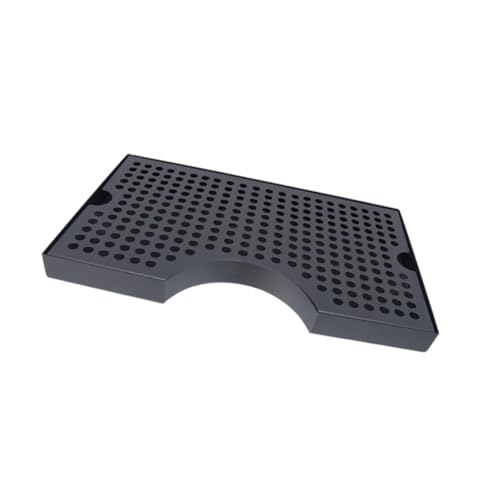 Plateau d'égouttage pour le vin en acier inoxydable noir pour Kegerator - 4