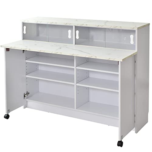 DORIS hX JE^[e[u Lb`JE^[ 120 L 120cm i[܂肽݃e[u I KX˒I g zCg×}[u GXvy16304z