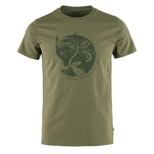 Fjällräven Herren Arctic Fox T-Shirt, Laurel Green, XXL