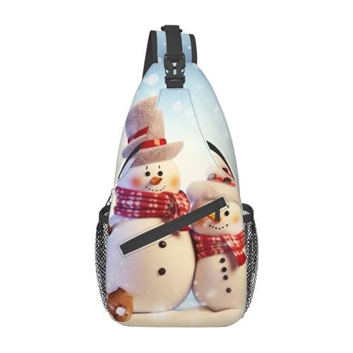 Sac à bandoulière léger bonhomme de neige OUSIKA pour transporter vos essentiels