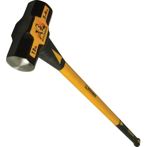 Roughneck ROU65633 Sledge Hammer Durable Fibreglass Handle 10lbs/4.5kg