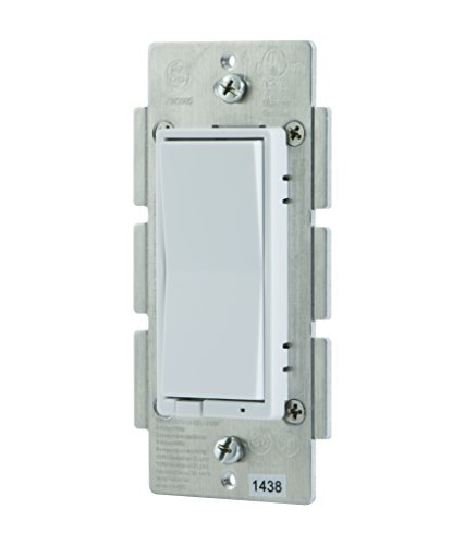 Previous Model : GE Z-Wave Wireless Smart Lighting Control Smart Dimmer Switch, In-Wall, Includes White & Light Almond Paddles, Works with Amazon Alexa, 12724