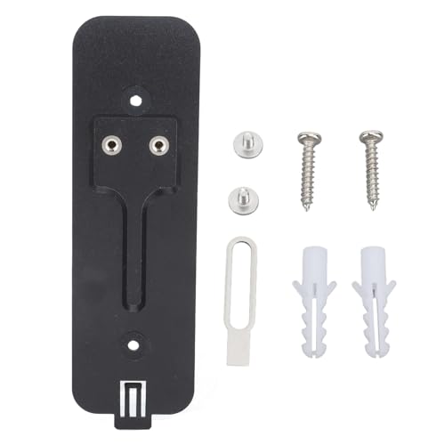 Video Doorbell Backplate Visual Doorbell Back Plate Replacement Part Easy Installation for Blink Video Doorbell (Black)