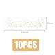10 Stück Wasserfeste Goldene Sterne und Punkte Temporäre Tattoos,Fake Freckles,Gold Tattoo,Glitter Freckles,Sommersprossen Tattoo-QBT019