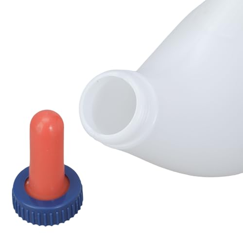 Bouteille d'alimentation de lait de veau avec poignée ergonomique pour élevage