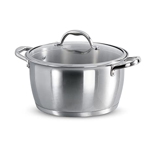 Tramontina 6 Pc Stainless Steel Stackable Cookware Set, 80154/547Ds #TOP7