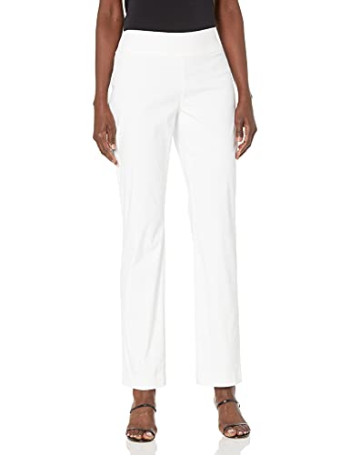 Nic+Zoe Women's Petite Polished Wonderstretch, Paper White, 2P #TOP16