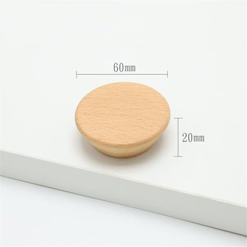 Boutons en bois pour armoire pour une maison chaleureuse - 2