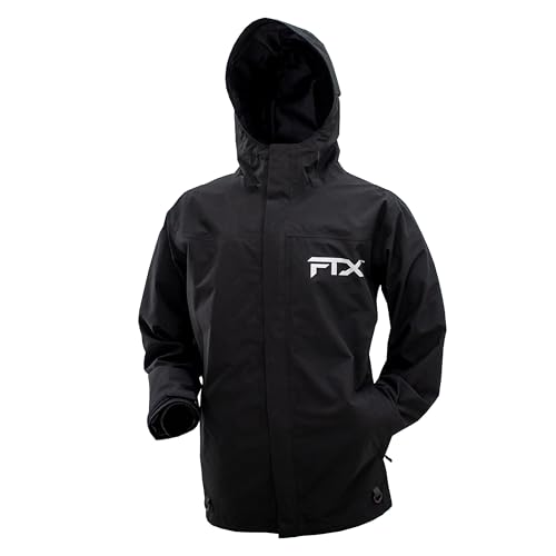 FROGG TOGGS Men's FTX Armor, Black, Fishing/Anglers Jacket