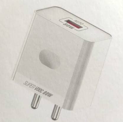Image of Original 80Watt Supervooc Charger Compatible with Oneplus10T, 10R, 10Pro, Nord 2T, Nord 2, 9Pro, 9R, 9Rt, 9, 8, 8T, 6, 6T, 5TWhite with 6 Months Warranty