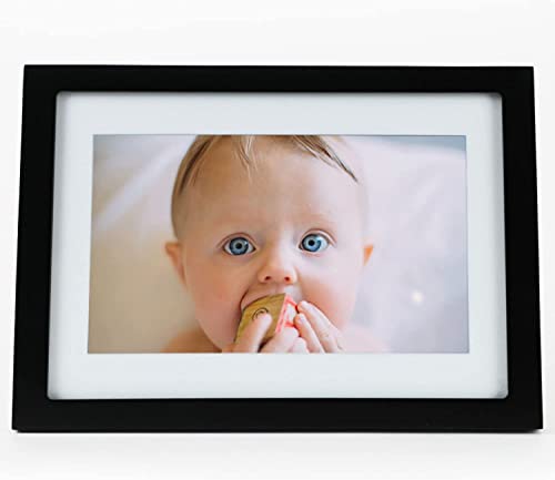 Skylight Frame - WLAN Digitaler Billderrahmen, 25cm Touch-Screen, Fotos...