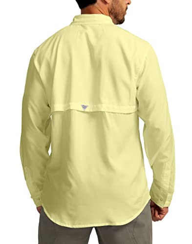 Camisas masculinas de pesca com proteção solar manga longa para viagem trabalho camisas para homens