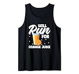 I Will Run For Orange Juice Apparel Orange Lovers