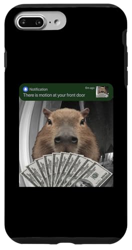 �J�s�o�� There Is Motion At Your Front Door Silly �X�}�z�P�[�X iPhone 7 Plus/8 Plus �p
