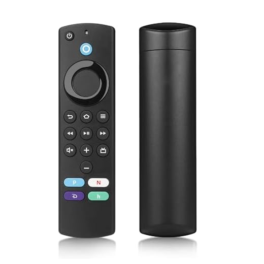 Controle remoto de voz de substituição L5B83G adequado para Smart TVs Fire AMZ (3ª geração), Smart TVs Stick Lite, Smart TVs Stick (2ª geração e posterior), Smart TVs Stick 4K, Smart TVs Cube (1ª