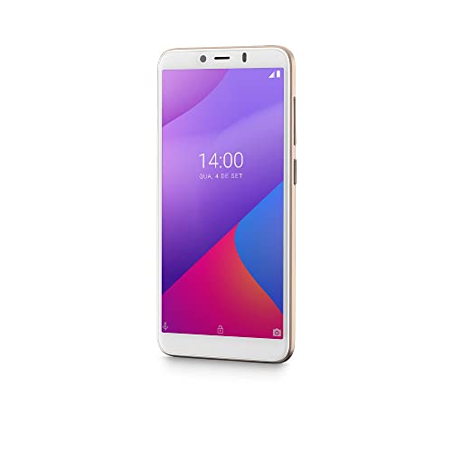 Smartphone Multilaser G Max 4G 32GB Tela 6.0 Pol. Octa Core Android 9.0 GO Dourado - P9108