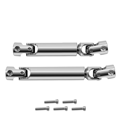 Stainless Steel Center Drive Shafts for Redcat Ascent-18 Rc Car Upgrade Parts Crawler Accessories 1/18