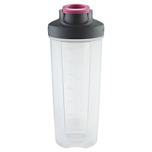 New Arrivals Contigo Shake & Go Fit Shaker Bottle, 28 oz., Neon Pink Lid