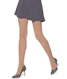 Hue Women's Sheer Tights With Control Top Sockshosiery, -Natural, 3
