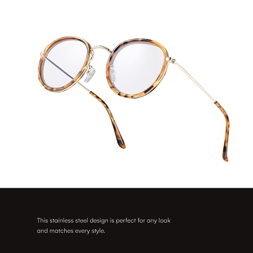 Image of Readerest Blue Light Blocking Reading Glasses (Tortoise, 1.5 Magnification) Computer Glasses, fashionable for men and women, Anti Glare, Anti Eyestrain, UV protection
