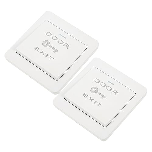 Botón timbres cubrir cubierta con panel de interruptor triple para placas de acceso 5