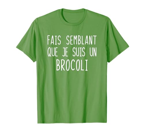 Costume Brocoli Drôle pour Halloween Déguisement T-Shirt