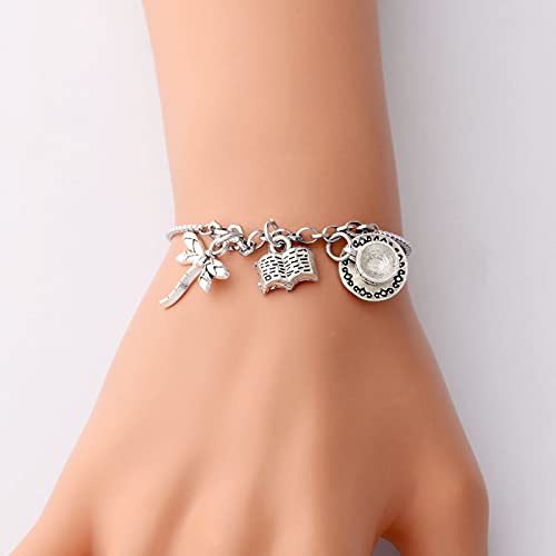 MYOSPARK G G Gifts for Women TV Show Inspired Charm Bracelet TV Show Themed Jewelry Gift Sister Gift4