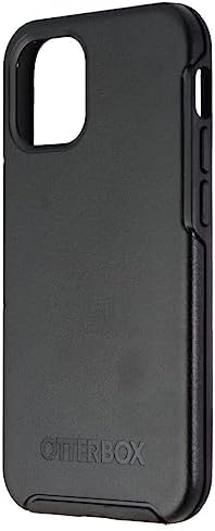 OtterBox Symmetry Case for iPhone 12 mini, Shockproof, Drop proof, Protective Thin Case, 3x Tested to Military Standard, Antimicrobial Protection, Black